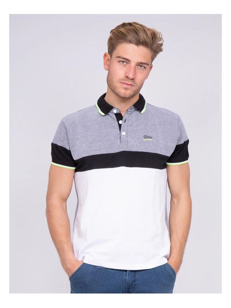Polo pur coton PECOLO Noir