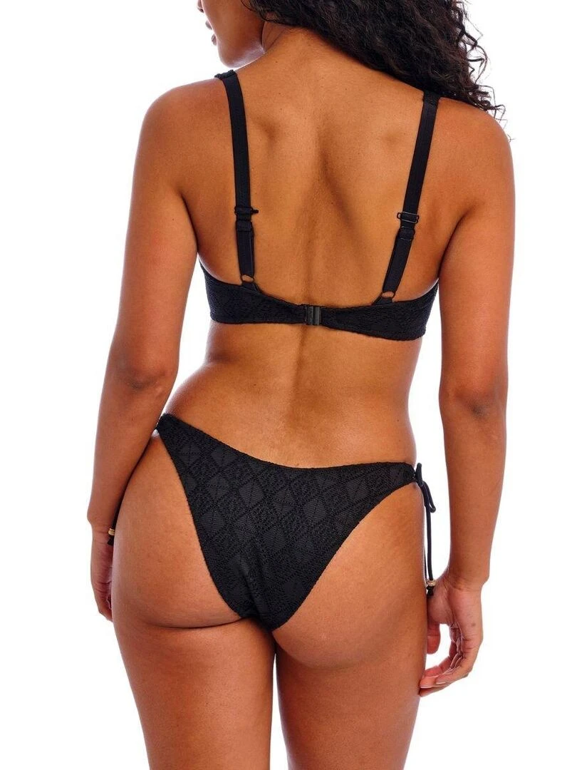 Bas de maillot échancré Nomad Nights   Noir