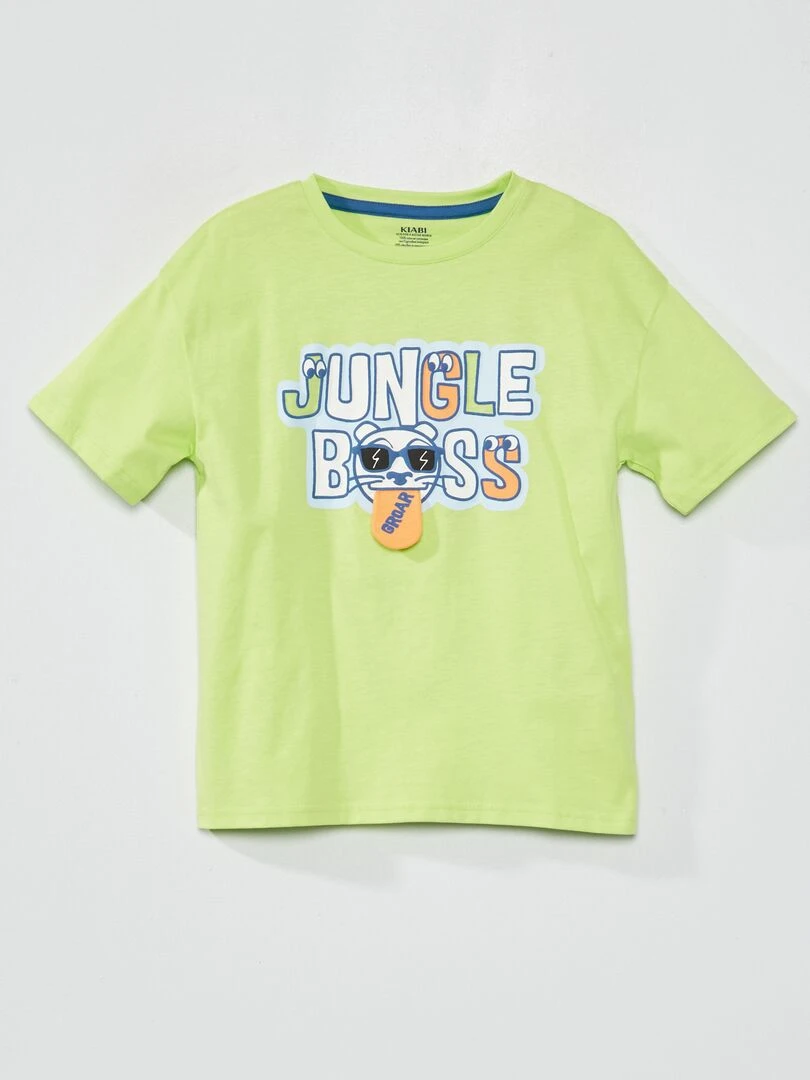 T shirt en jersey ludique Vert
