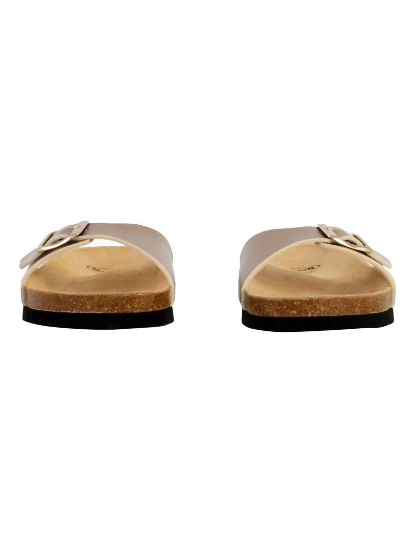 Mules Cuir Scholl Estelle   Gris
