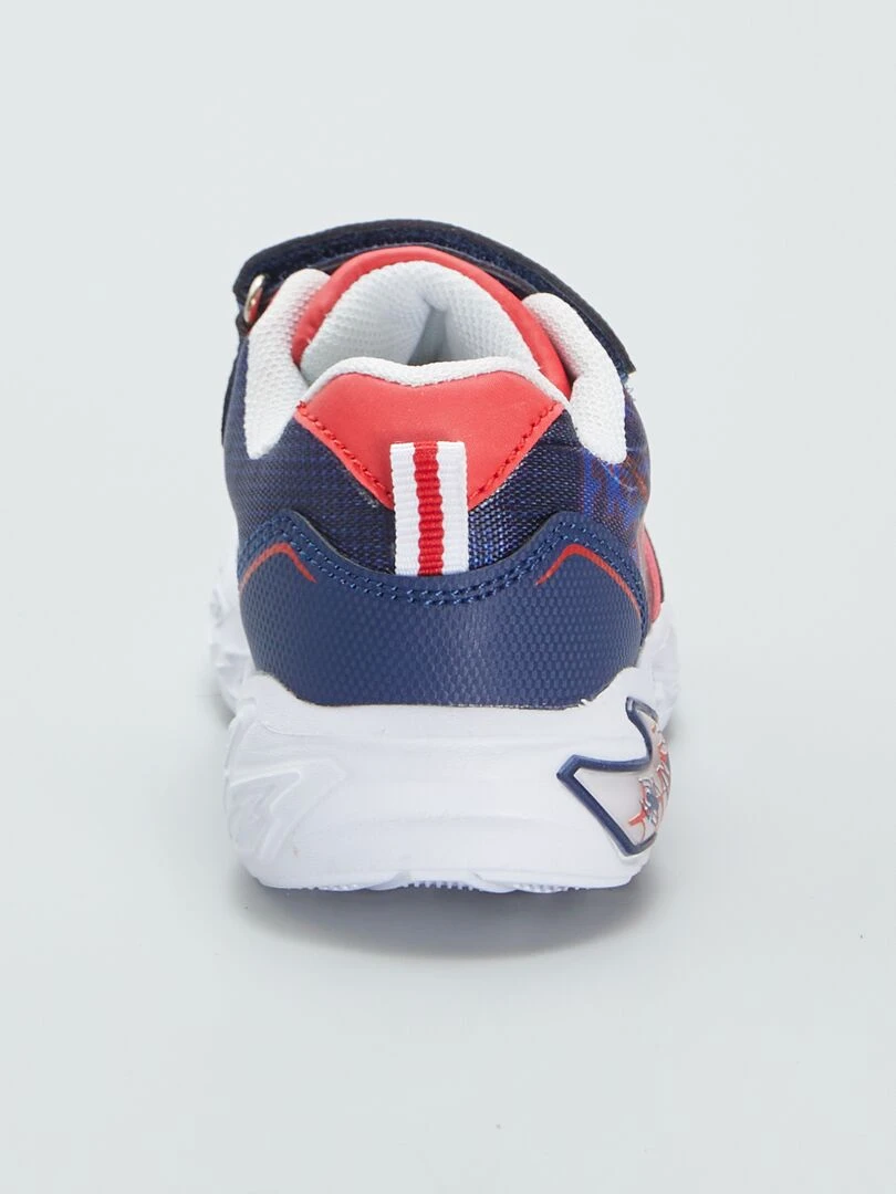 Baskets avec semelles lumineuses ‘Spiderman’   Bleu/blanc/rouge