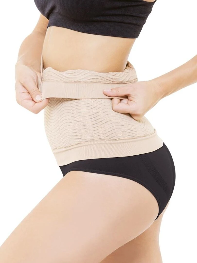 Ceinture minceur massante LIPO ACTIF   Beige sable