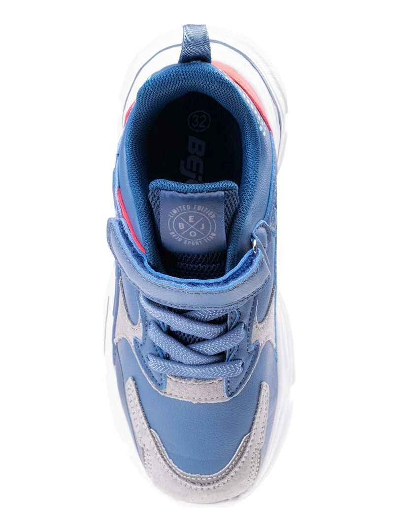 Bejo   Baskets BADRU   Bleu méditerranée