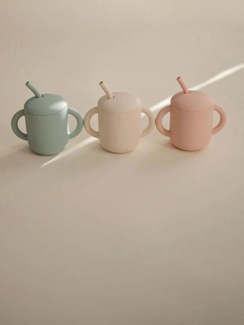 Tasse à paille Blush Rose