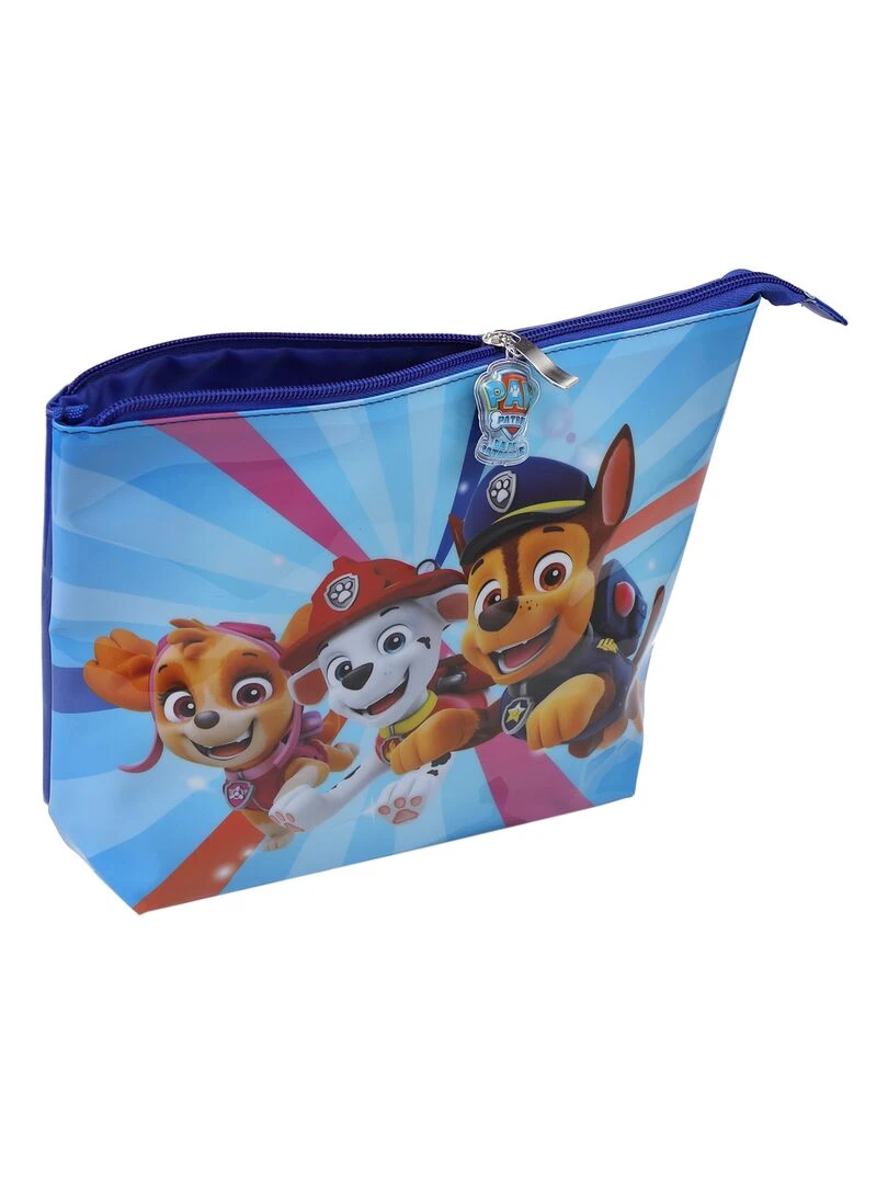 La Pat Patrouille Trousse de Toilette Bleu