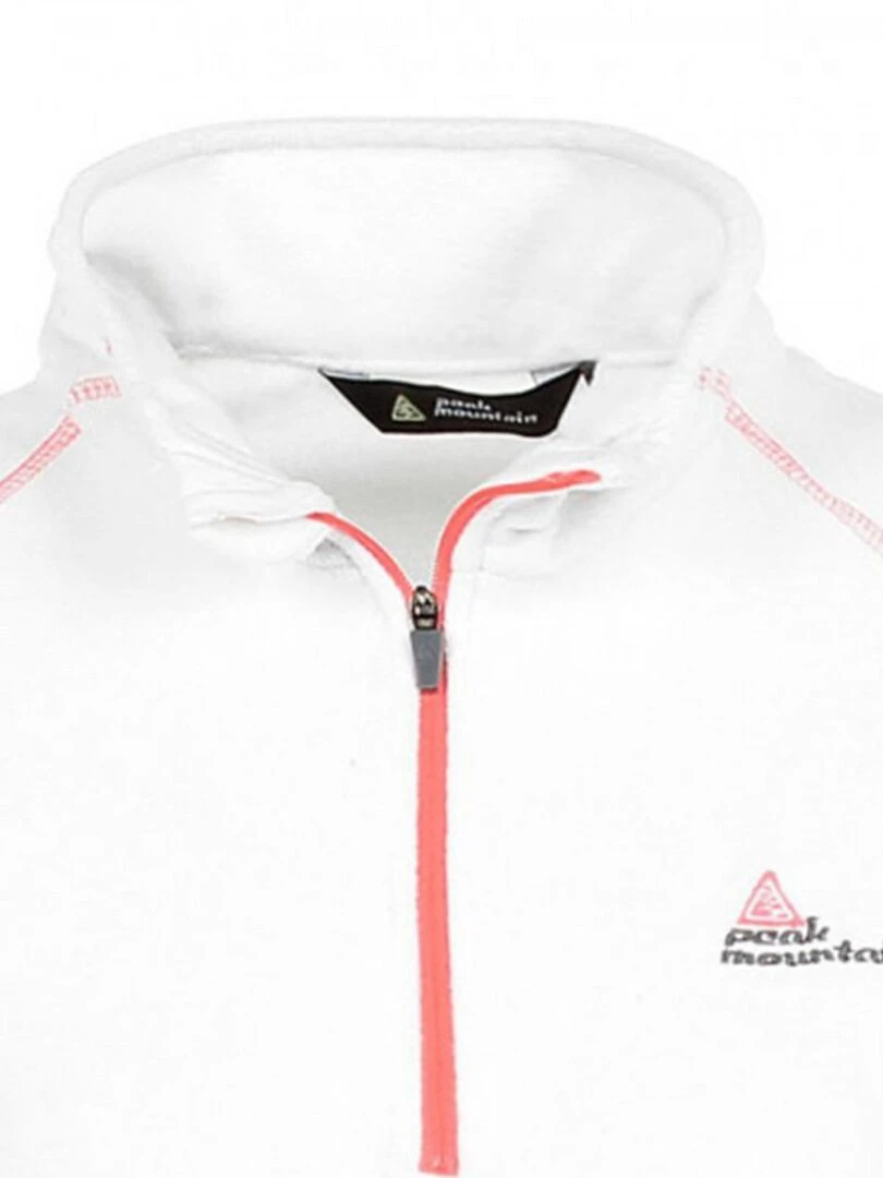 Sweat polaire femme AFINE Blanc