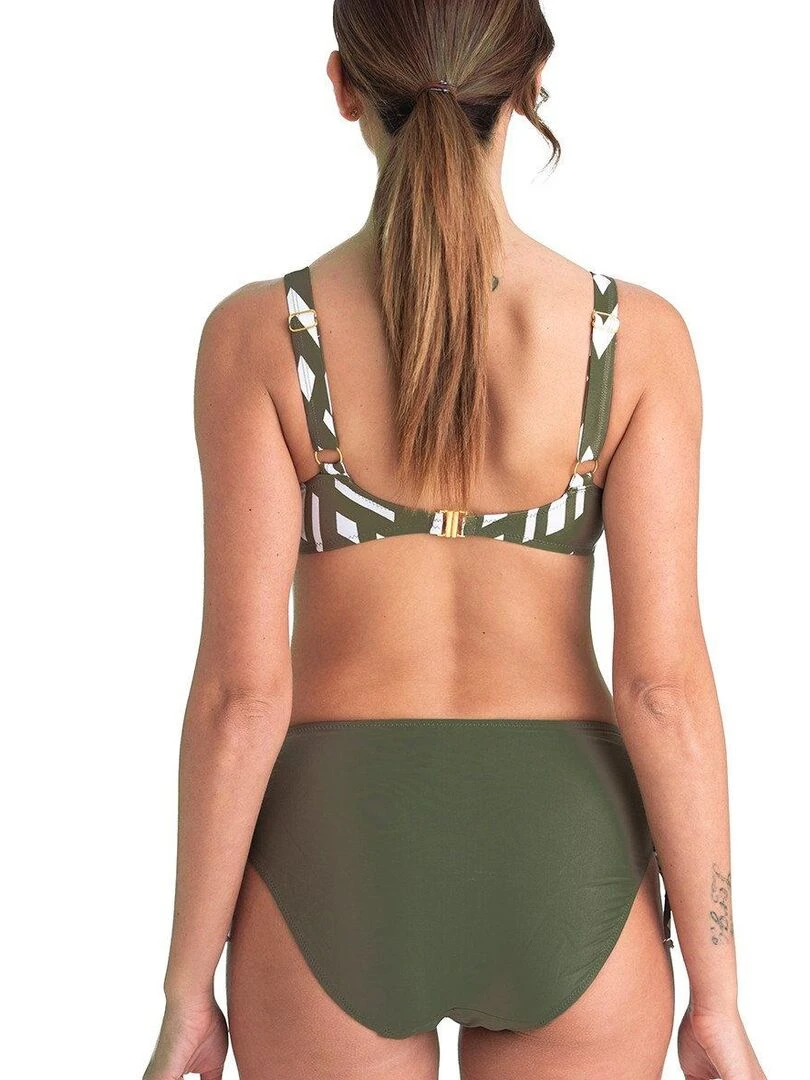 Bas de maillot shorty ajustable Paloma   Vert