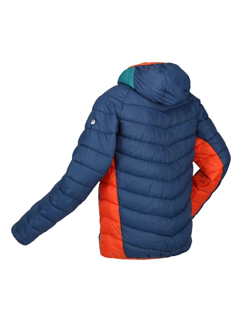 Regatta   Doudoune HARROCK   Bleu Rouge