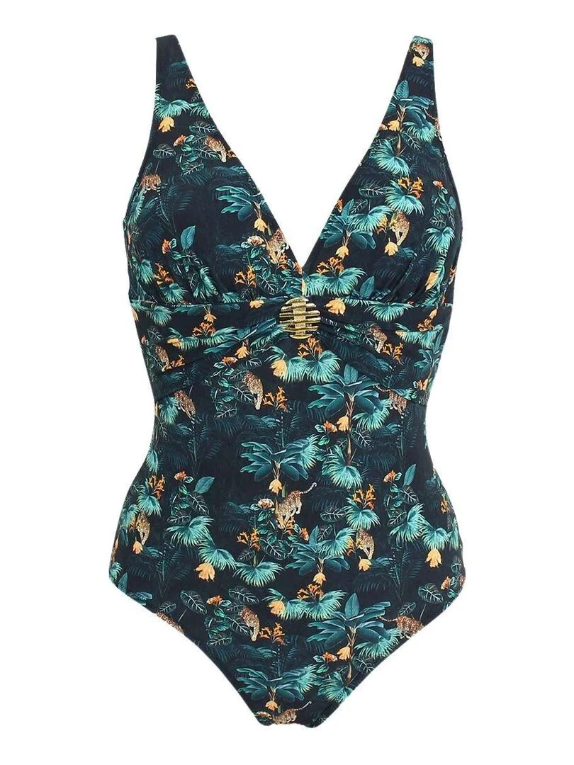 Maillot 1 pièce sans armatures bonnet CDE Cenote   Vert