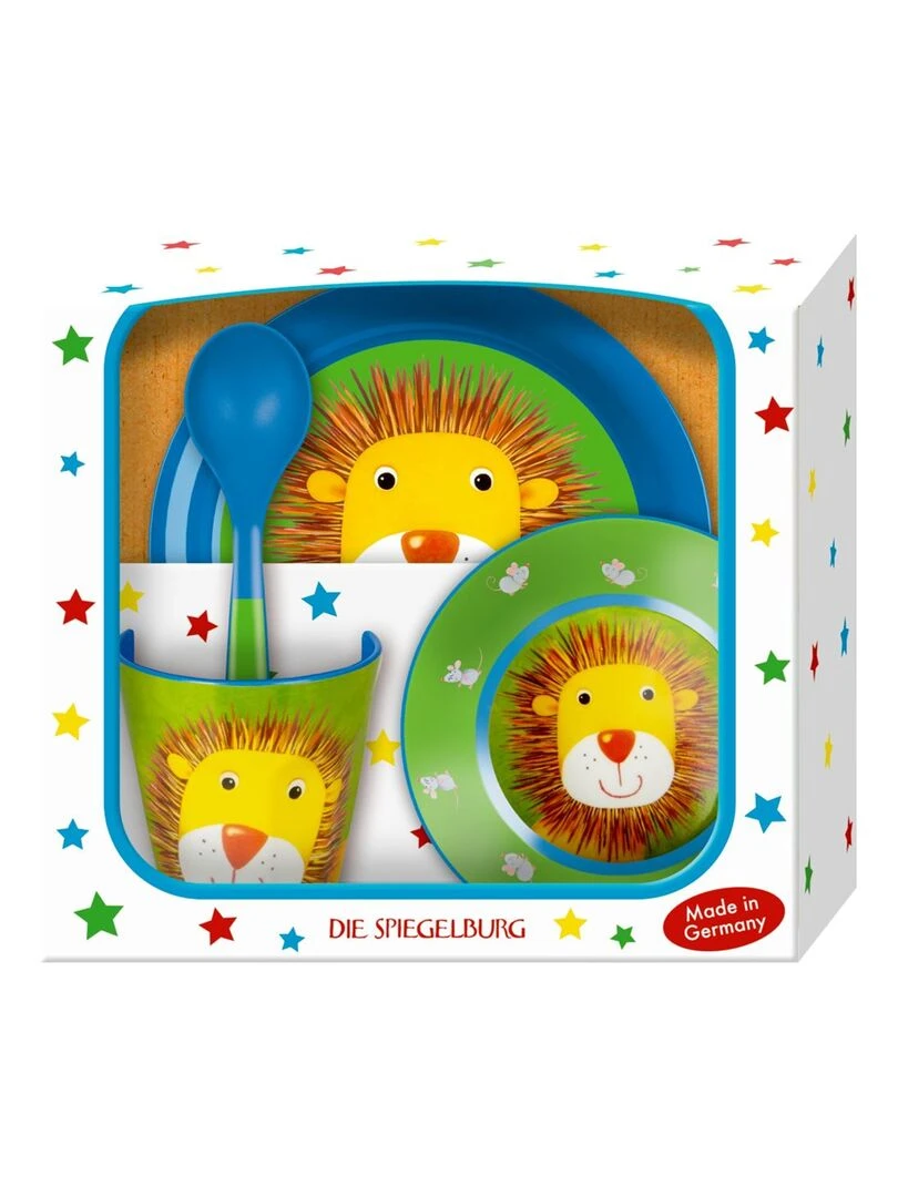 Coffret vaisselle lion petits coquins effrontés N/A