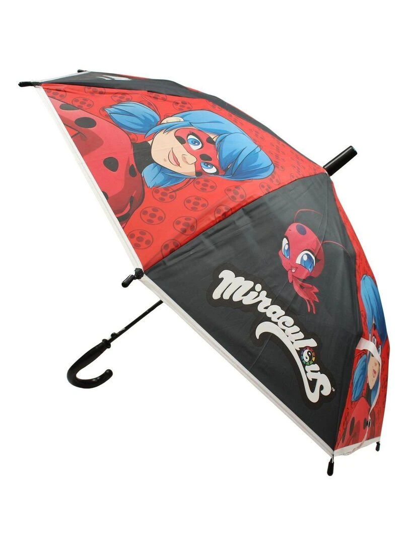 Miraculous Parapluie fille imprimé Ladybug Rouge