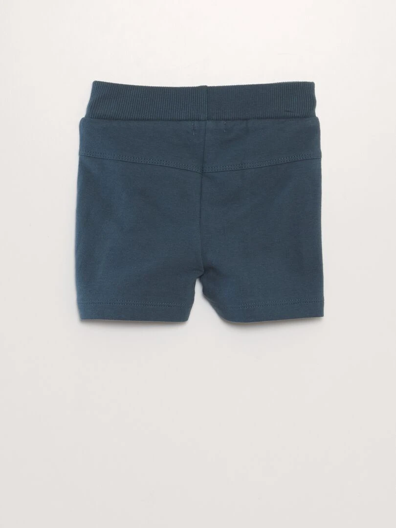 Ensemble polo + short   2 pièces   bleu