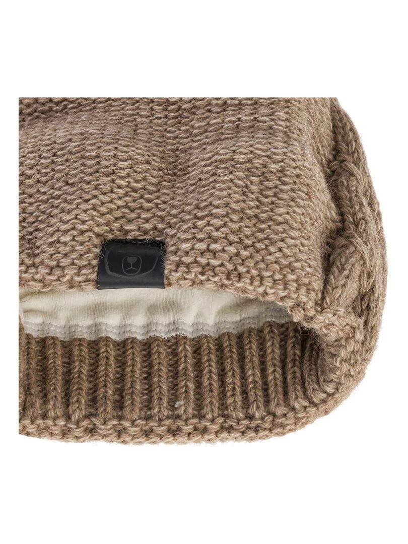 Ensemble Snood Bonnet Moyna   Made in UE   Marron