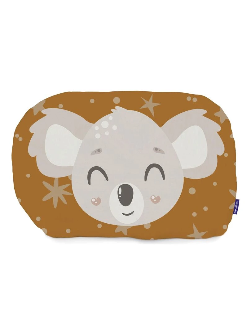 Coussin Baby koala "Happyfriday" Blanc