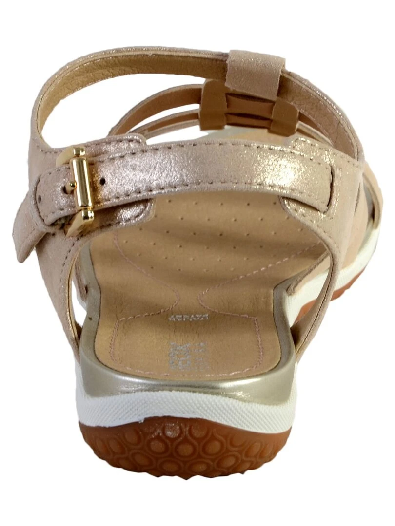Sandales Cuir Geox Vega   Beige