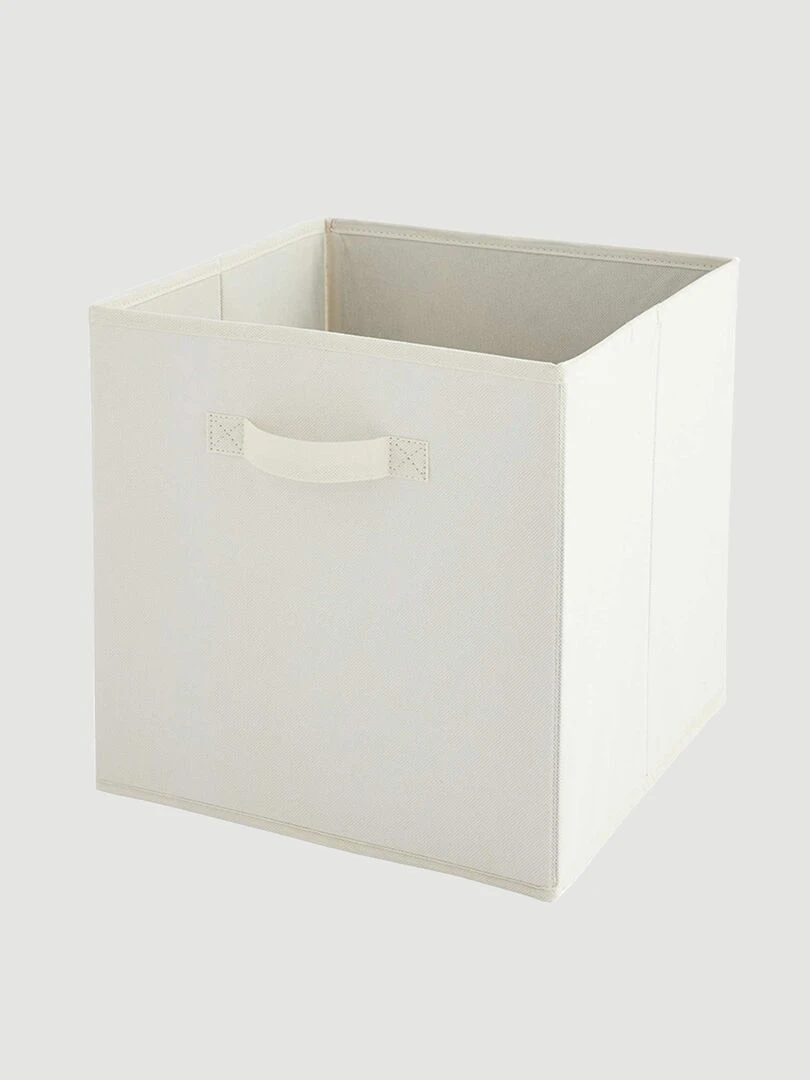 Panier intissé pliable Blanc