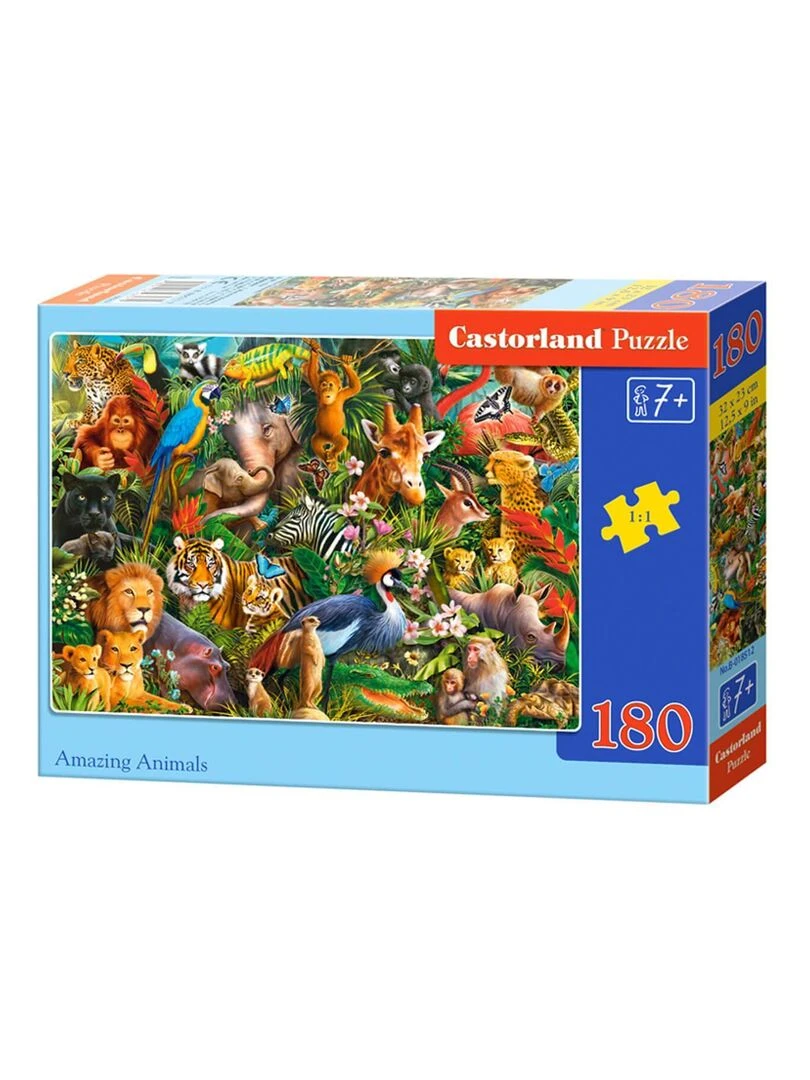 Puzzle 180 pièces : Animaux étonnants N/A