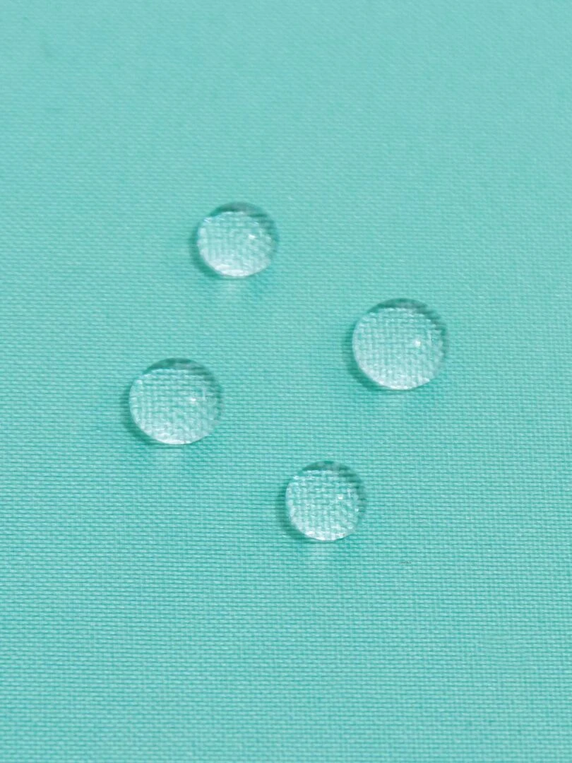 Nappe carrée et enduite antitache   Vert