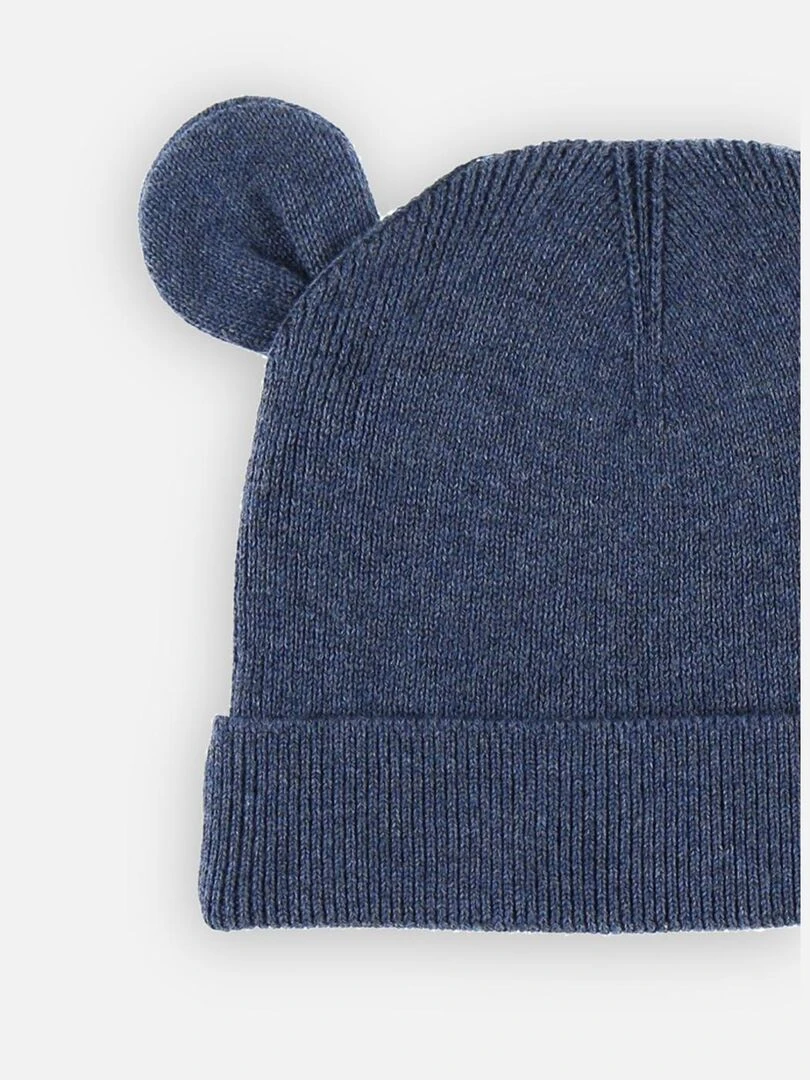 Bonnet en tricot    Noukie's   Bleu