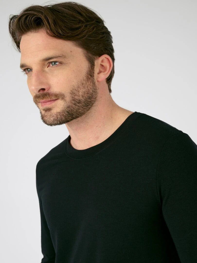 T shirt thermorégulant   Damart   Noir