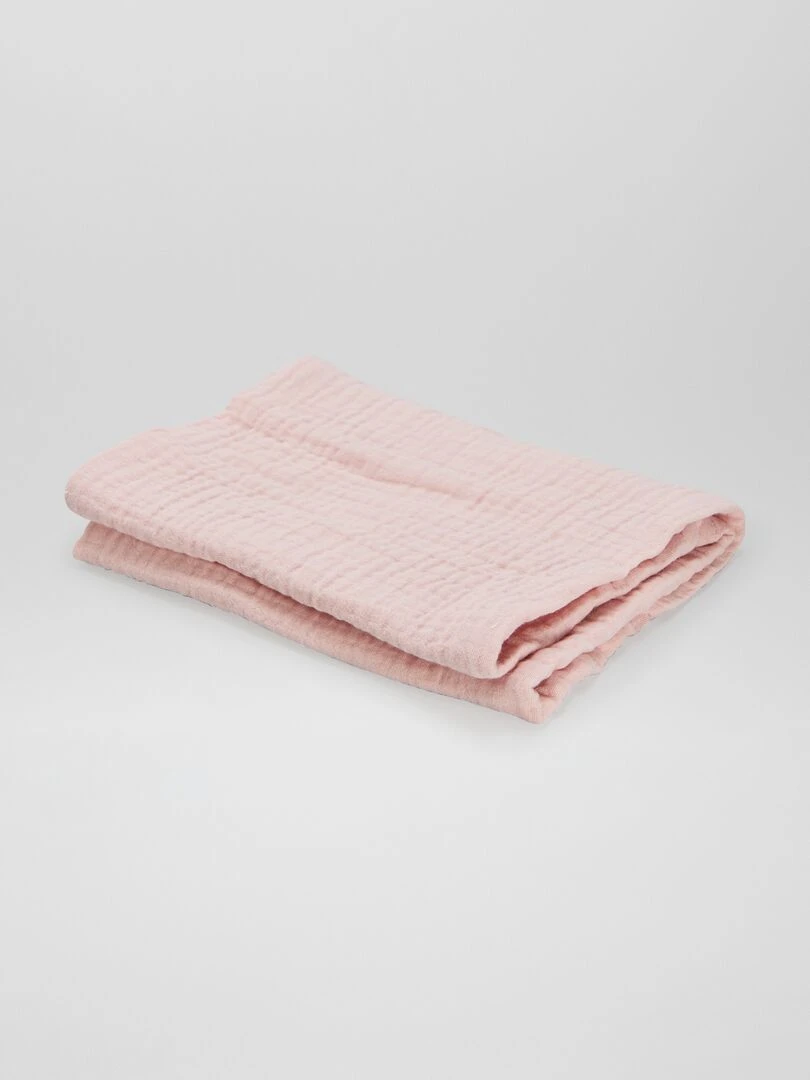 Lot de 3 langes   Vert/rose/blanc