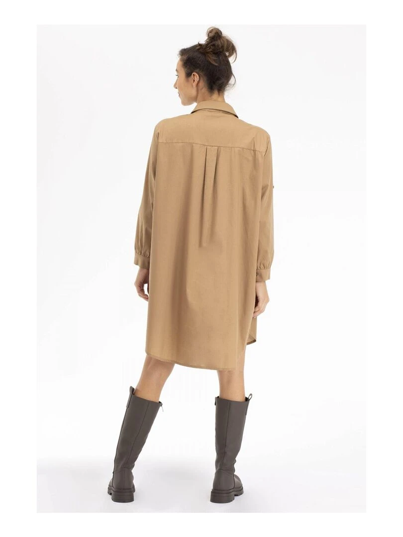 Robe  CARLY   Gérard Pasquier   Marron