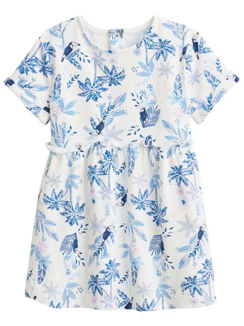 Robe enfant Moorea Ecru