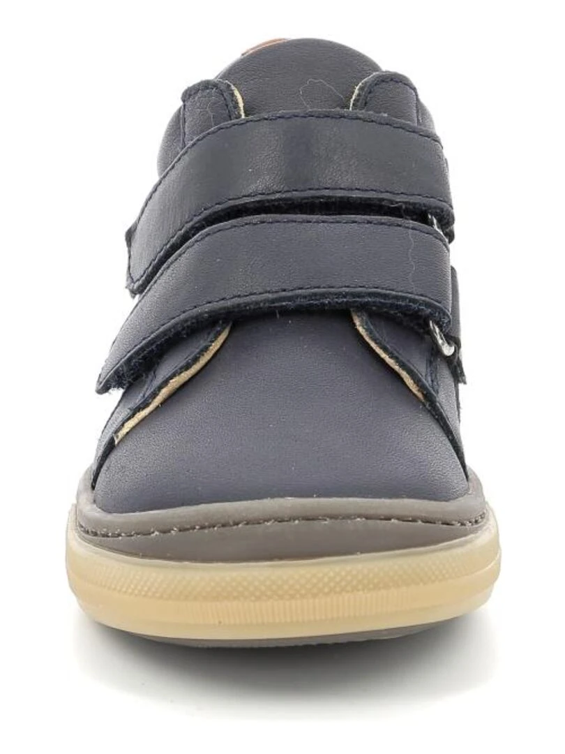 Sneakers hautes Cuir Caroad   Bleu marine