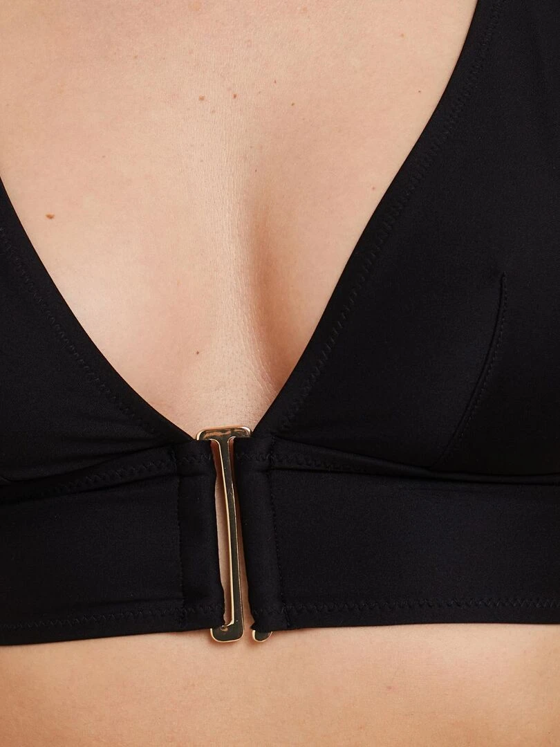 Maillot de bain triangle basque Mirette   RougeGorge Lingerie   Noir