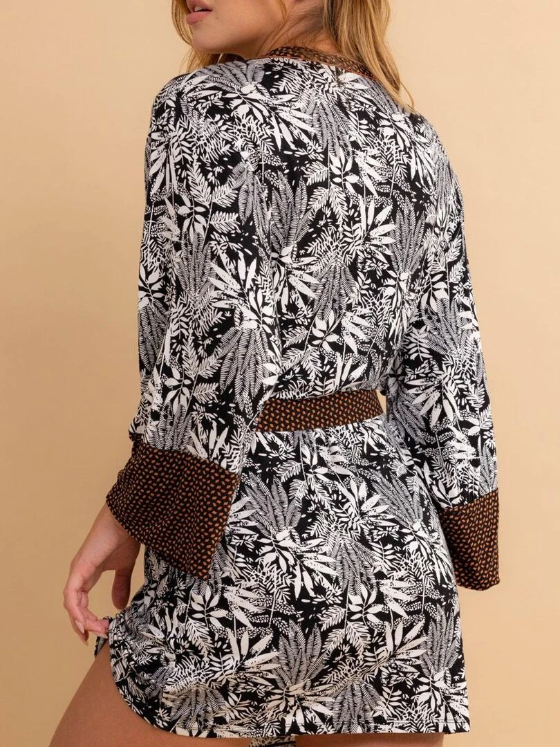 Kimono TAMARA Marron