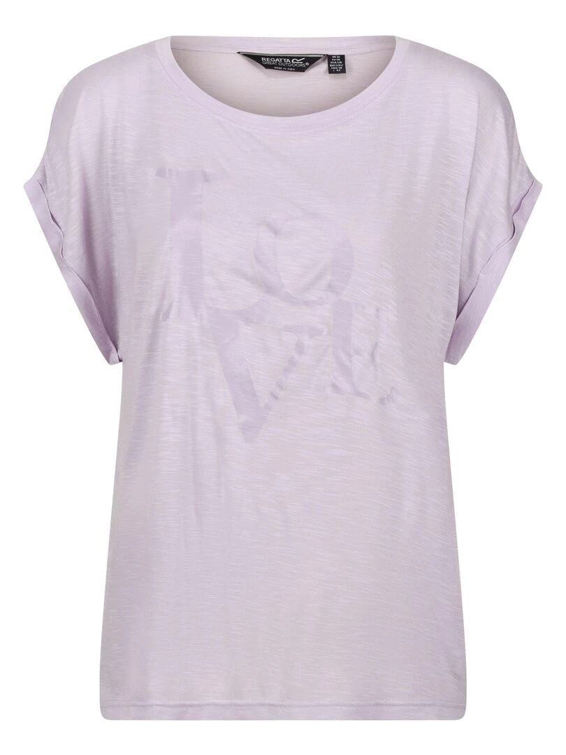 Regatta T shirt ROSELYNN Violet