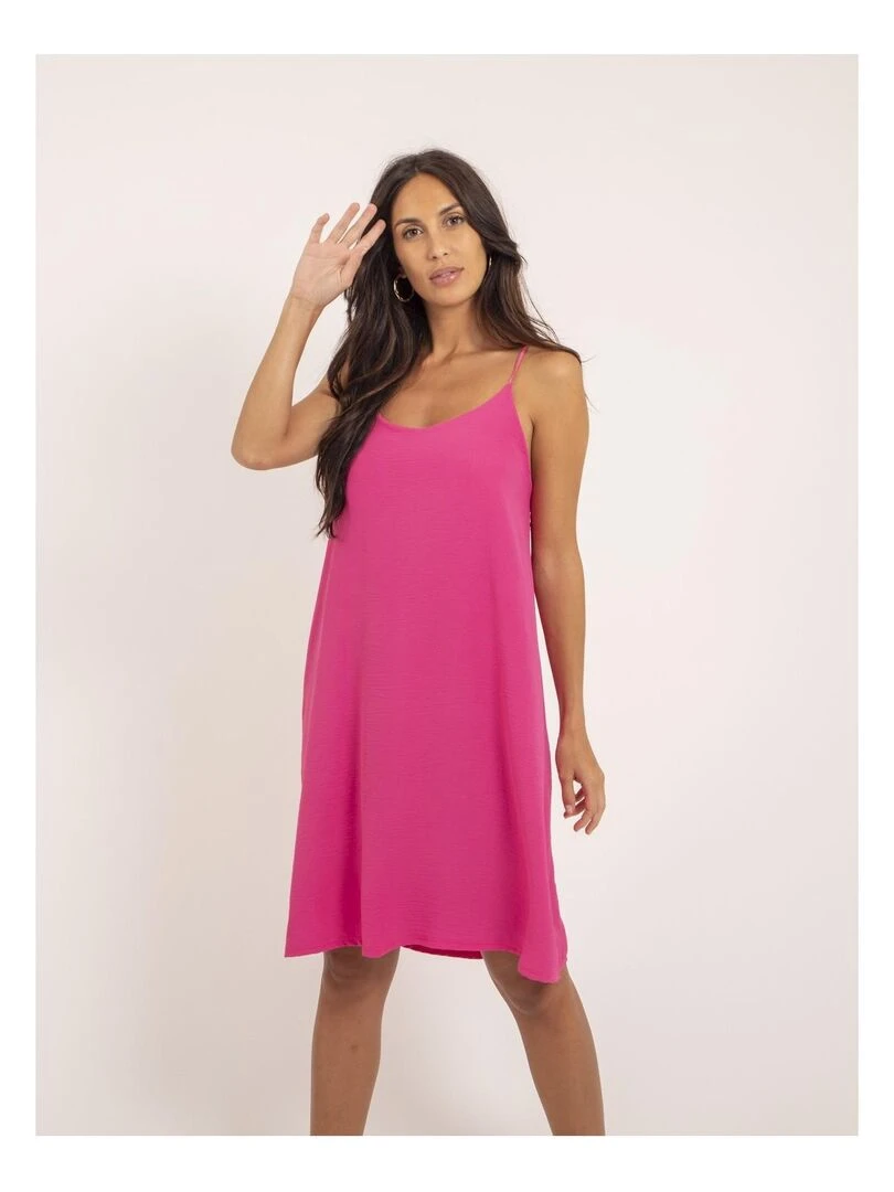 Robe courte IZOLDA Rose