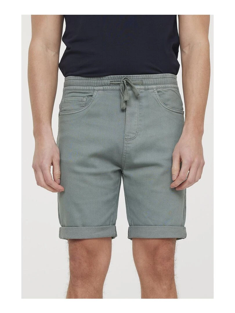 Lee Cooper   Short coton regular NAZRA   Kaki