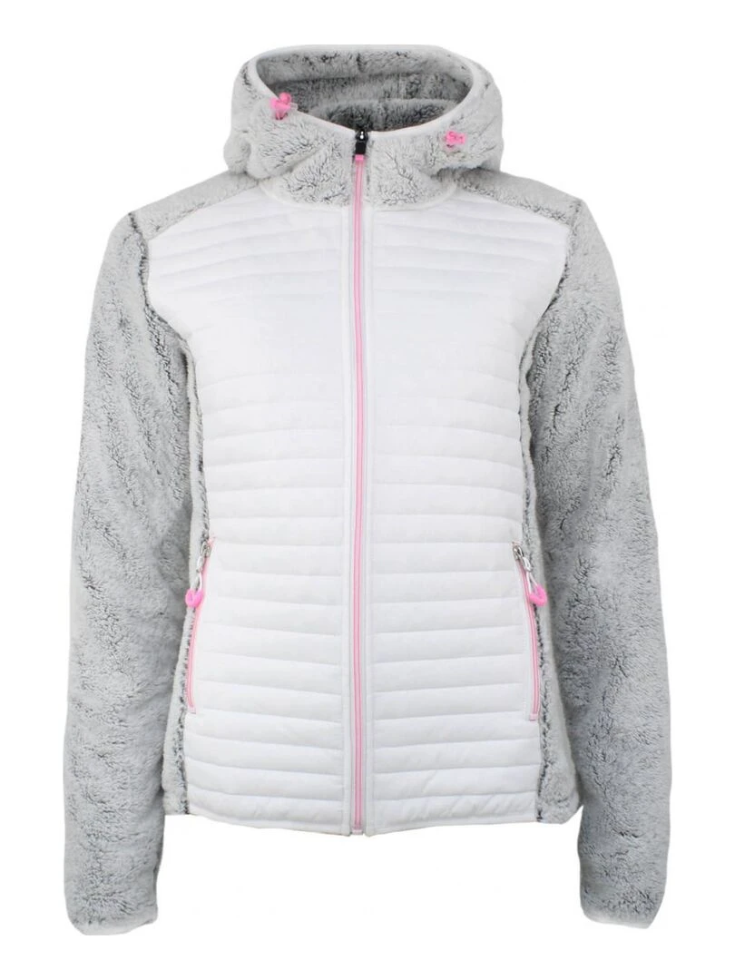 Blouson polaire femme ASTONE Blanc
