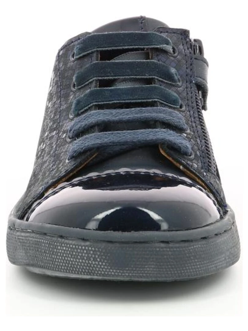 Sneakers basses Cuir Selina   Bleu marine