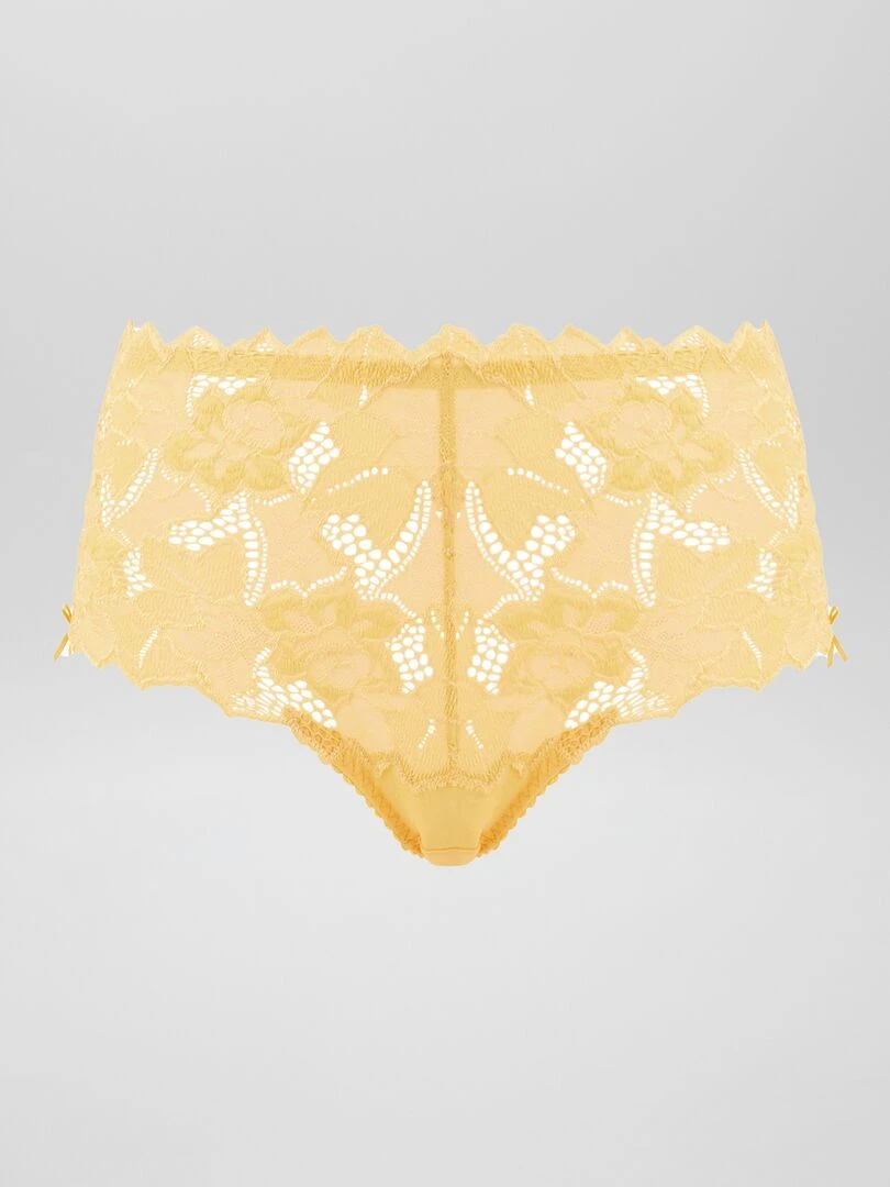 Culotte en dentelle Arum 'Sans Complexe'   JAUNE