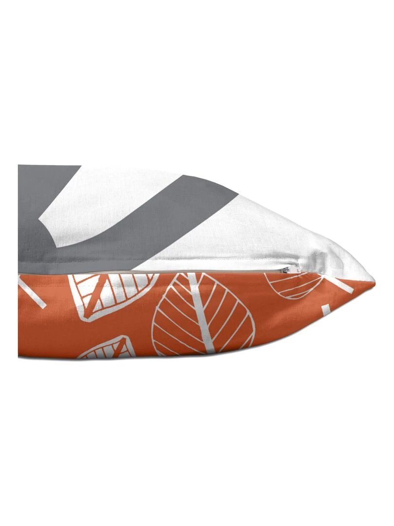 Housse de coussin Fantasy "Happyfriday"   Blanc