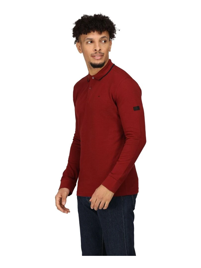 Regatta   Polo LEAONZO   Rouge pourpre