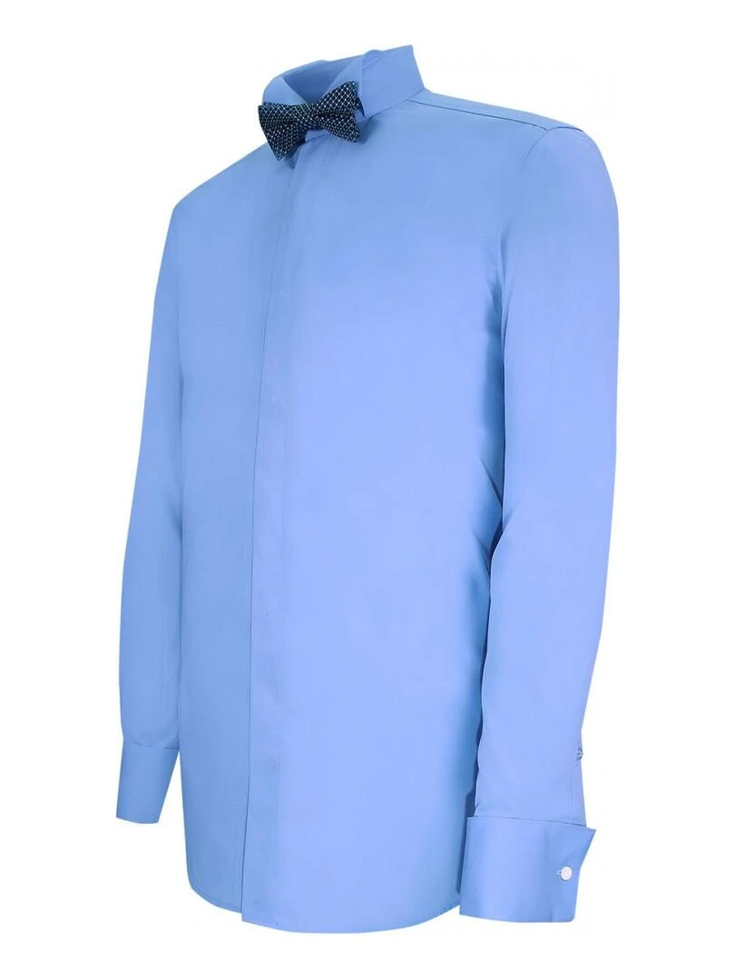 Chemise col cassé PREMIUM   Bleu