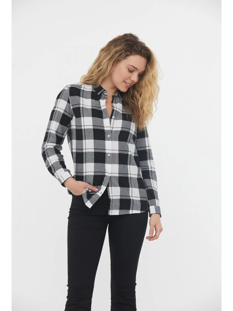 Lee Cooper   Chemise coton regular DAP   Noir