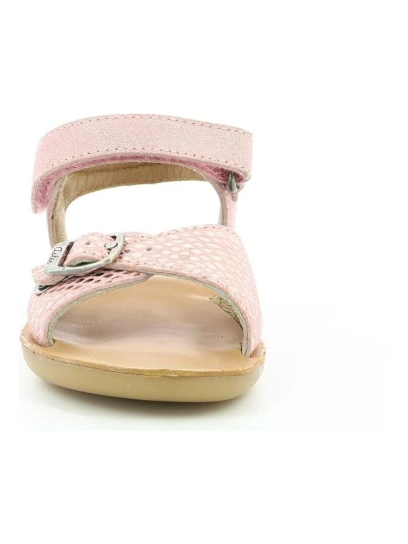 Sandales Cuir Theani   Rose