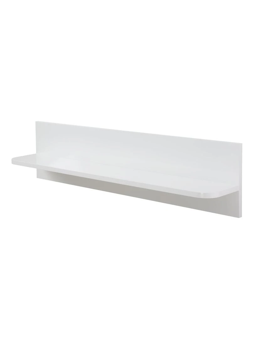 ROBA Étagère murale "Retro 2" 90 cm – blanc brillant Blanc