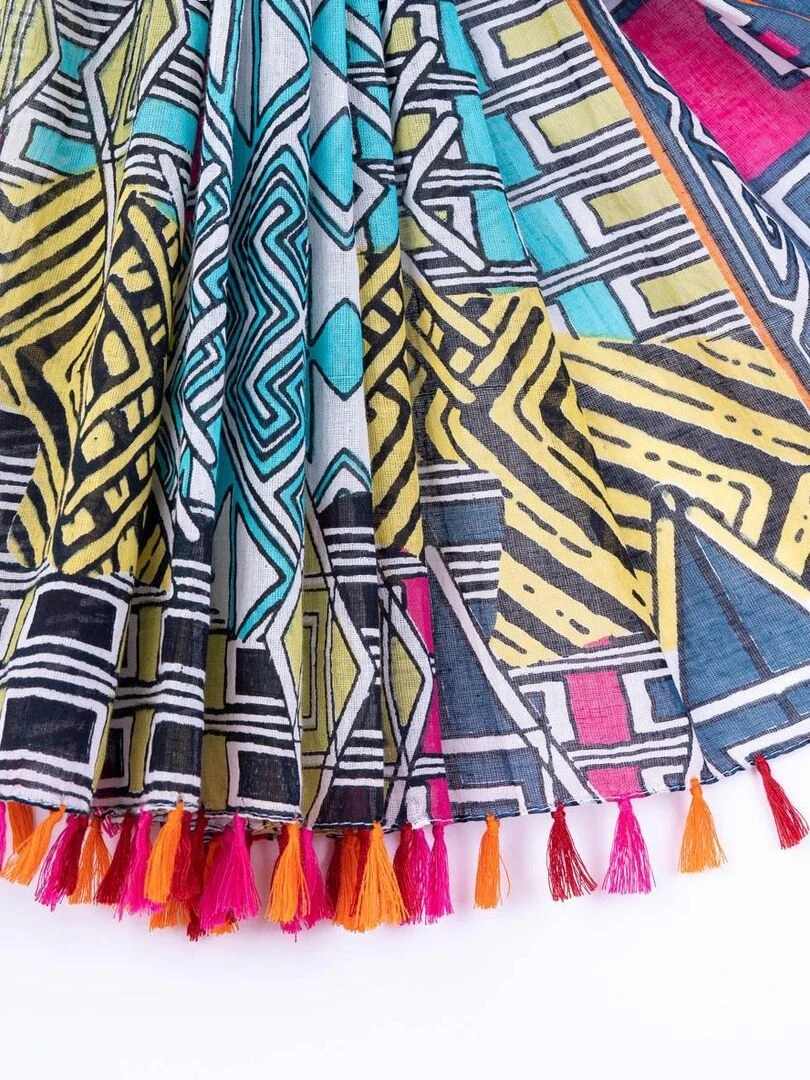 Foulard Magma Multicolore