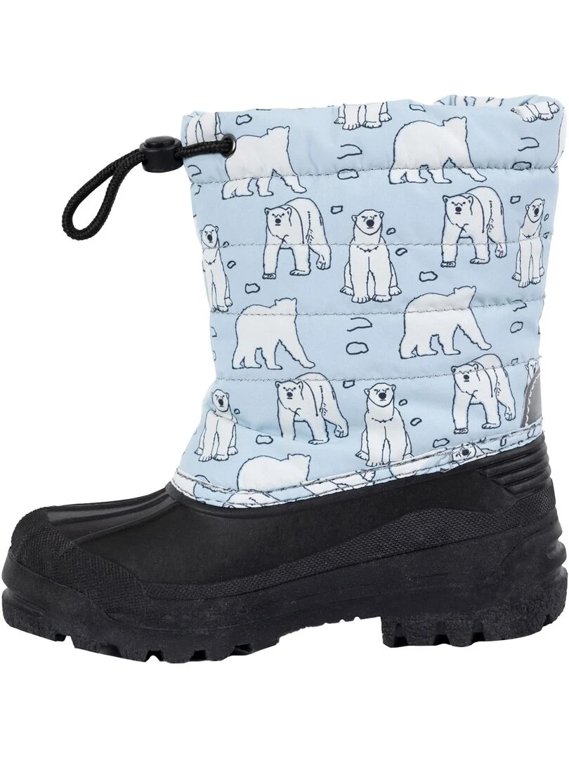 Trespass   Après skis REMY   Bleu Blanc Noir