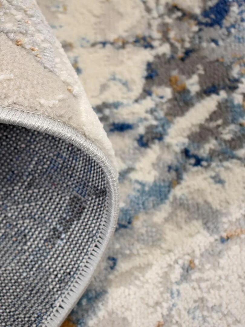 Tapis salon EFAL B OEKO TEX®   Bleu