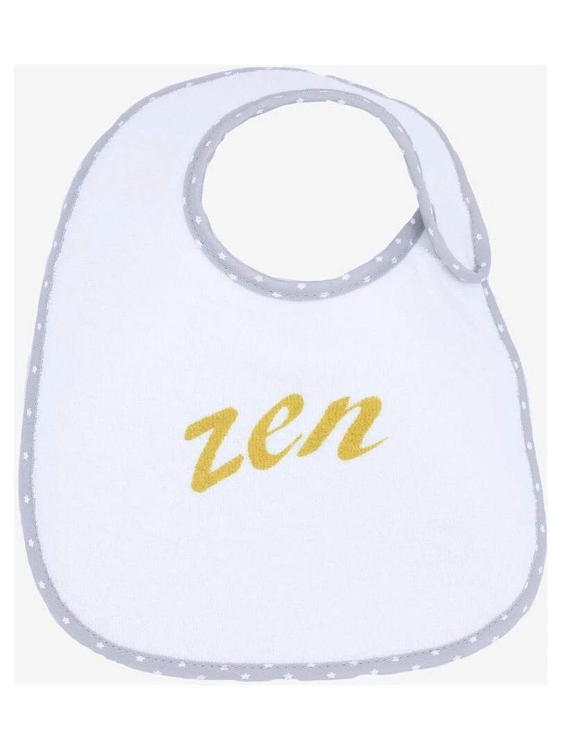 Lot de 7 bavoirs bébé bébé Trois Kilos Sept   Jaune