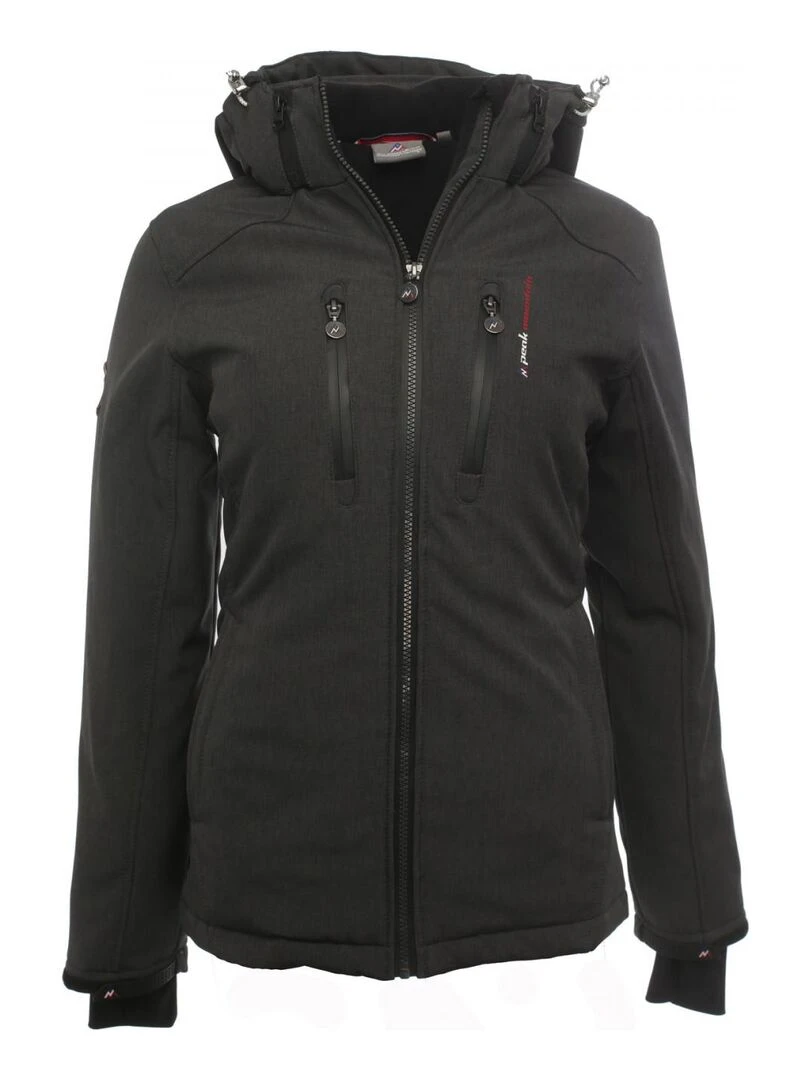 Blouson de ski femme ANADOLI PEAK MOUNTAIN Gris