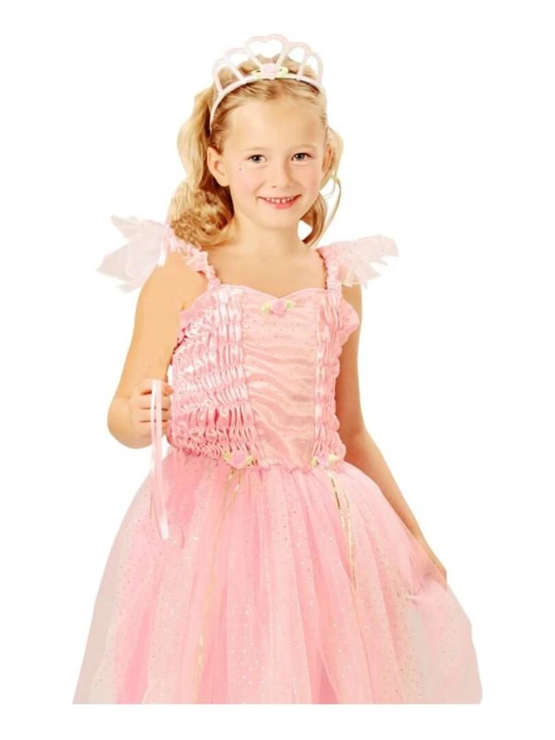 Déguisement Pink princesse fille Rose