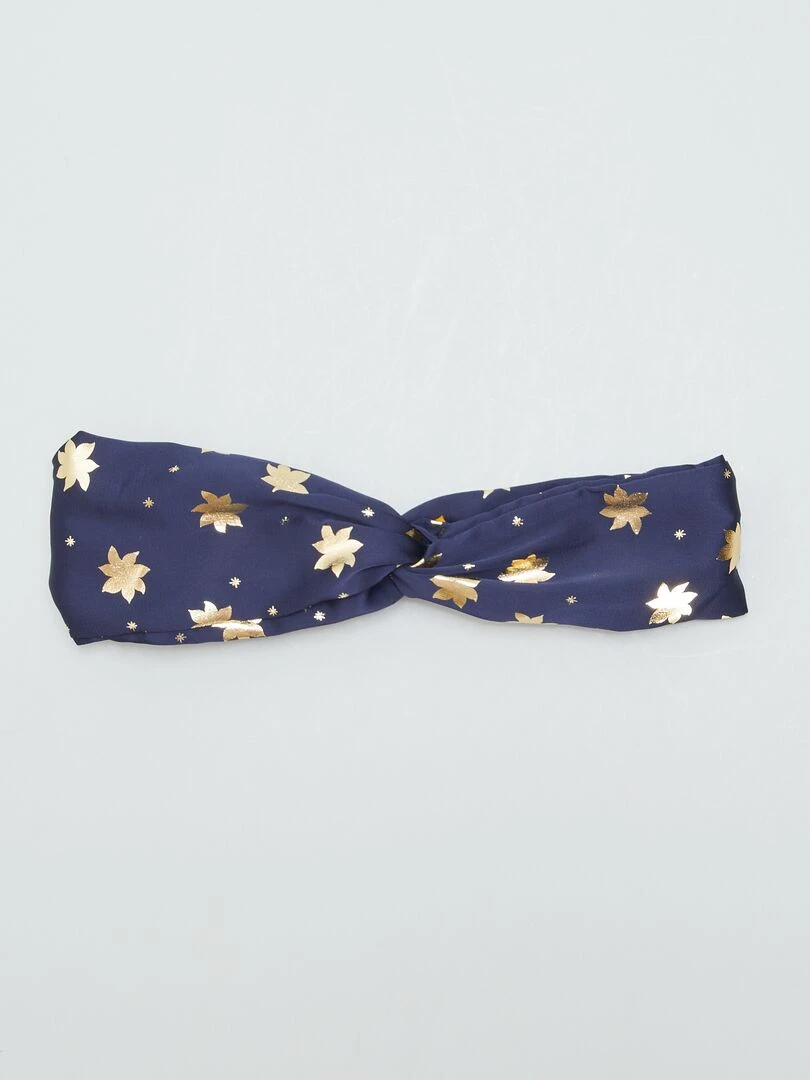 Lot de 2 bandeaux   Marine