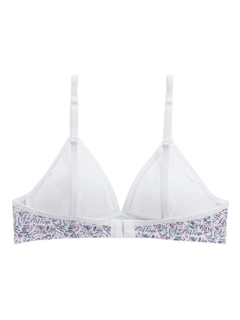 Soutien gorge souple avec mousse amovible Valara Ecru